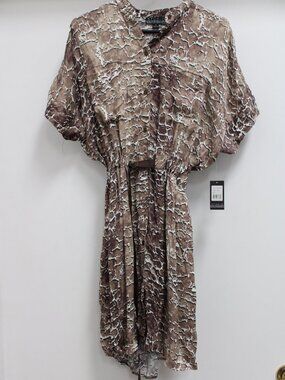 Studio Badgley Mischka mini shirt dress size 4